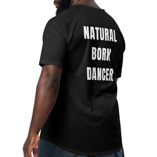 NATURAL BORN DANCER Unisex Mesh Performance Jersey by LOVELECTRO - FREE SHIP
