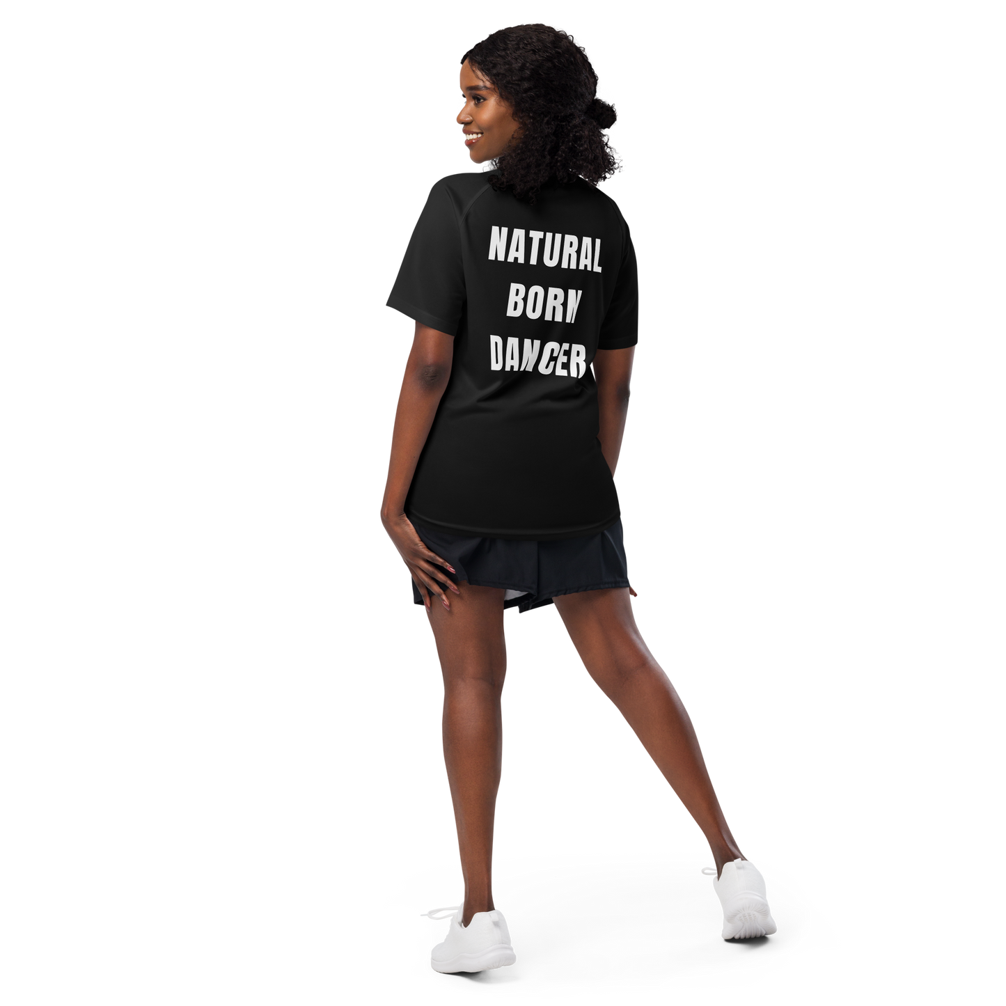 NATURAL BORN DANCER Unisex Mesh Performance Jersey by LOVELECTRO - FREE SHIP