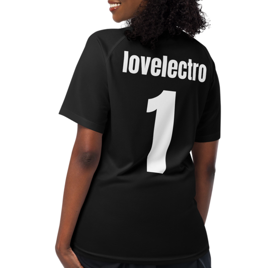 LOVELECTRO1 by LOVELECTRO — Unisex Mesh Performance Jersey - FREE SHIP