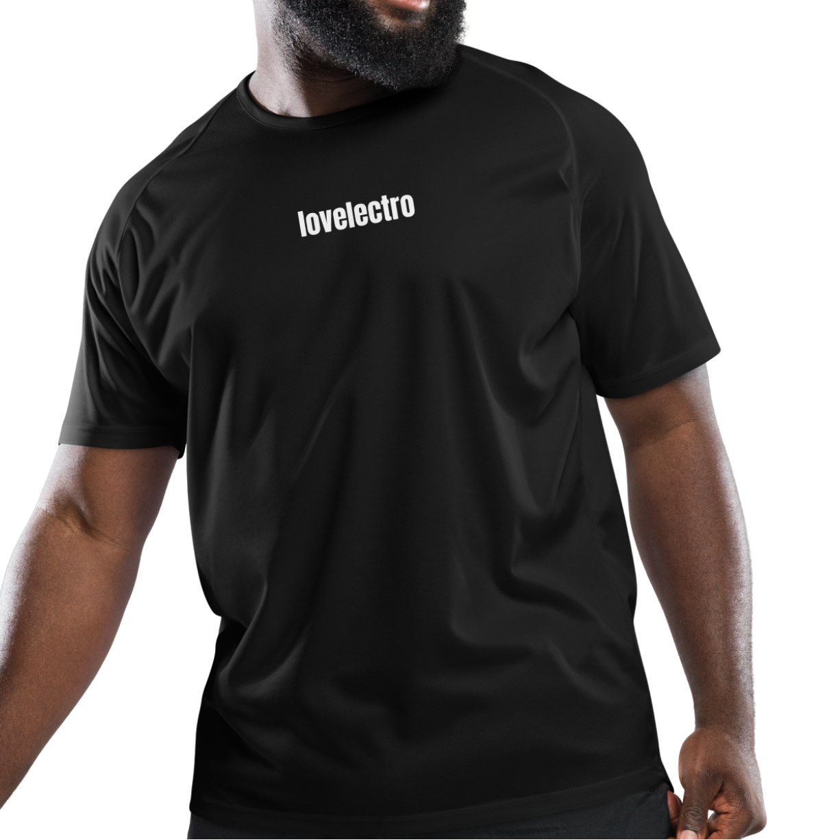 LOVELECTRO (back) Unisex Mesh Performance Jersey by LOVELECTRO - FREE SHIP