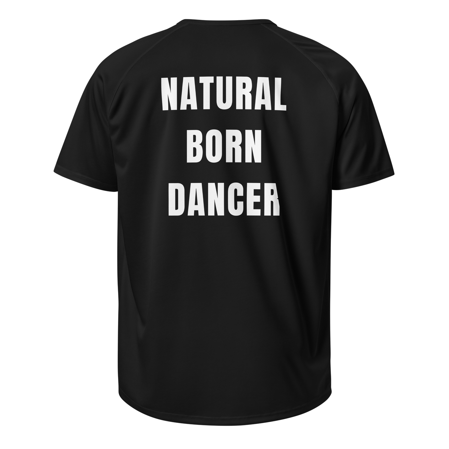 NATURAL BORN DANCER  Unisex Mesh Performance Jersey by LOVELECTRO - FREE SHIP