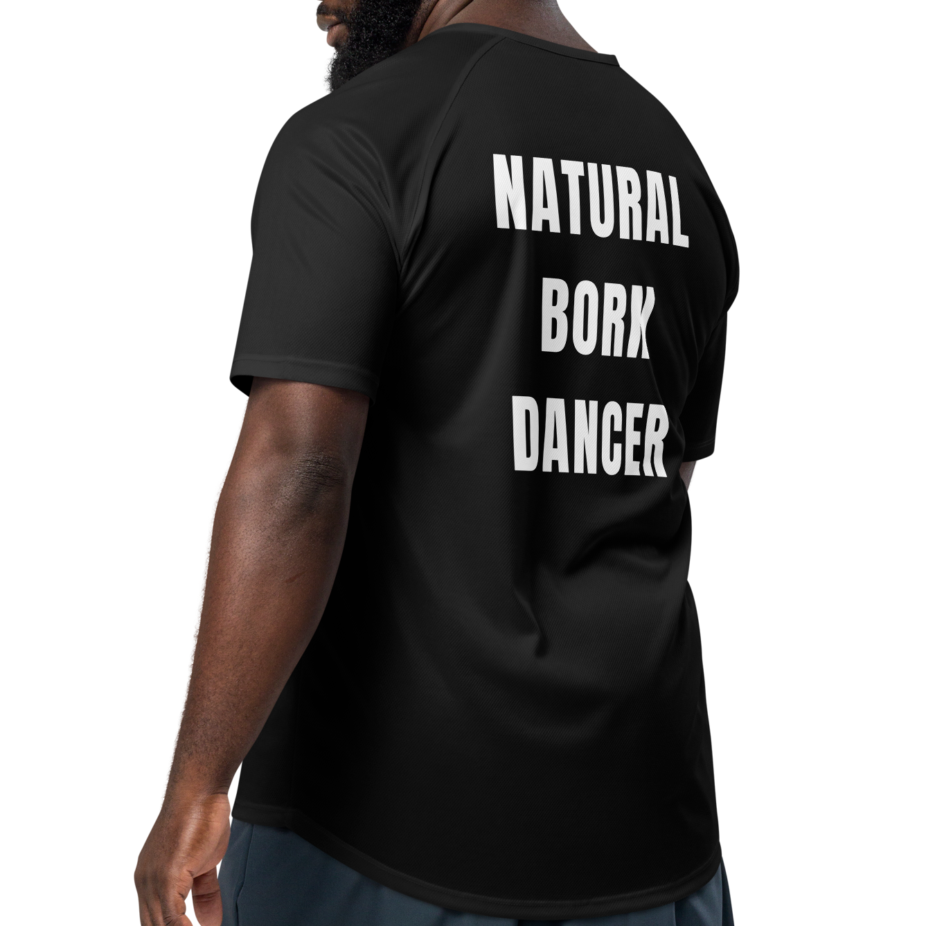 NATURAL BORN DANCER  Unisex Mesh Performance Jersey by LOVELECTRO - FREE SHIP