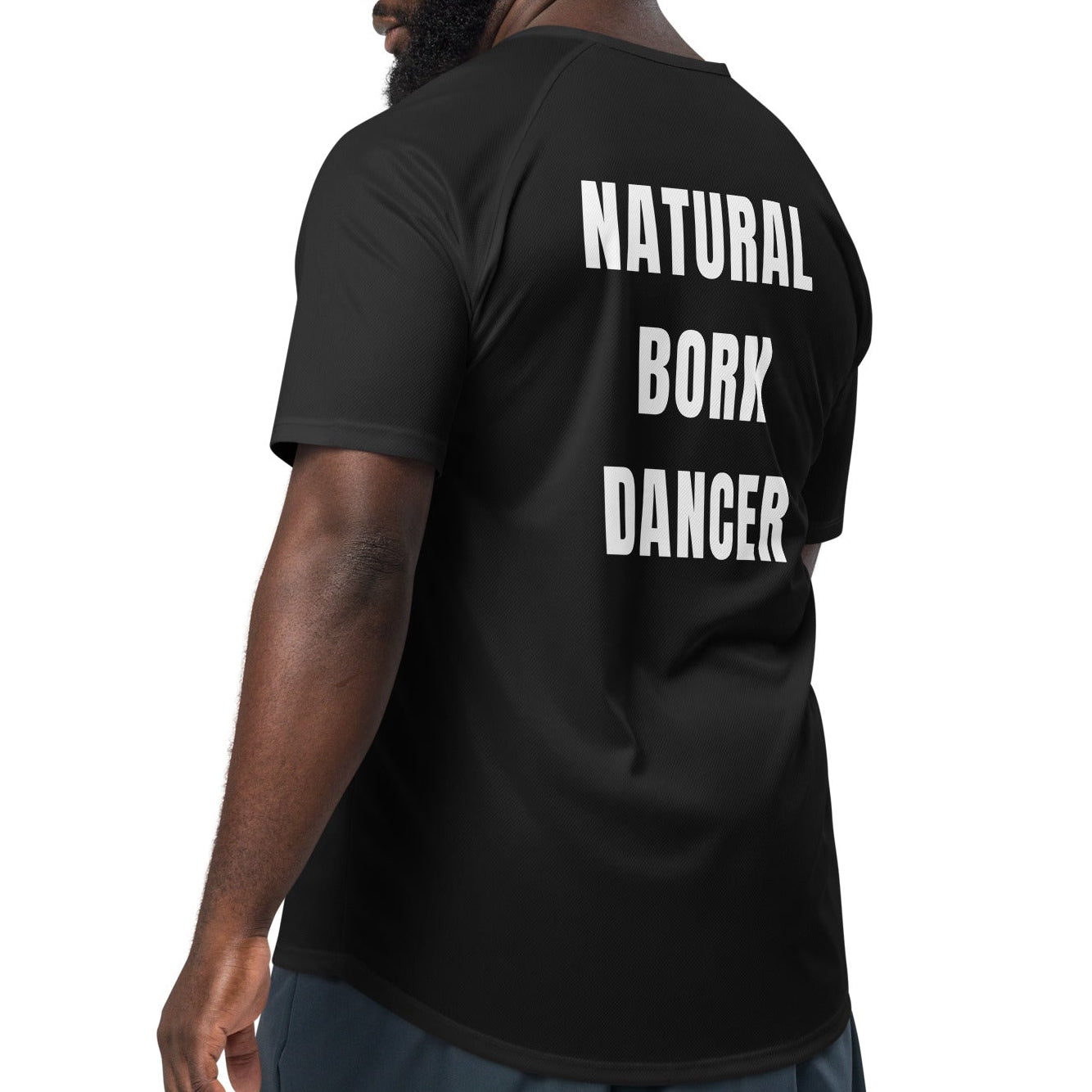 NATURAL BORN DANCER Mesh Performance Jersey – Built for Movement & Nightlife Energy