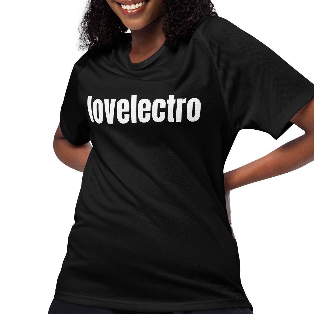 LOVELECTRO Unisex Mesh Performance Jersey by LOVELECTRO - FREE SHIP