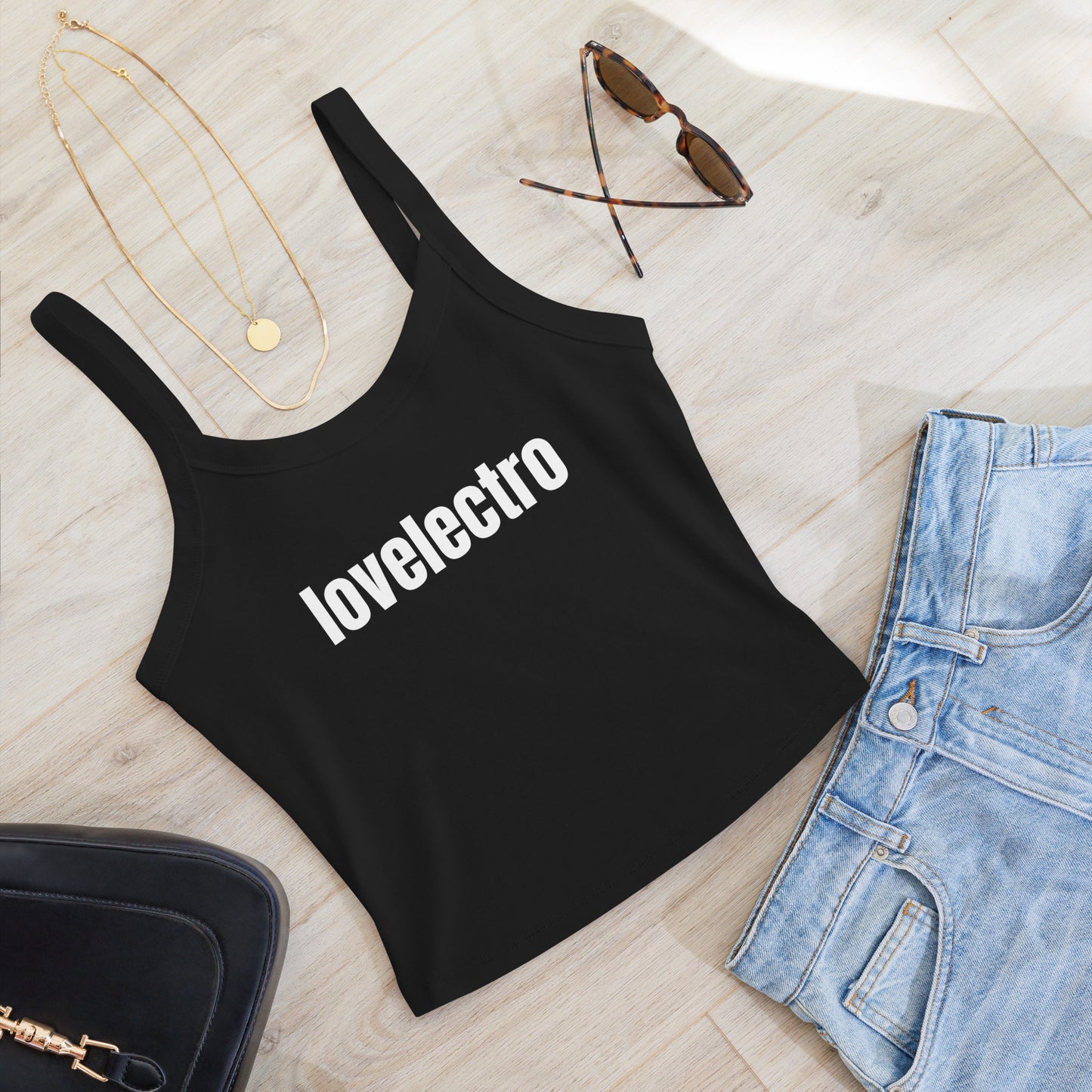 LOVELECTRO Ribbed Tank Top – Women’s Festival & Dancewear